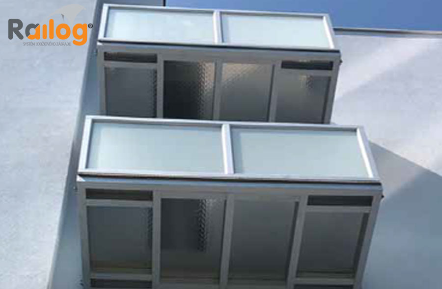Hliníkový závěsný balkón RAILOG® - Čadca, Slovensko